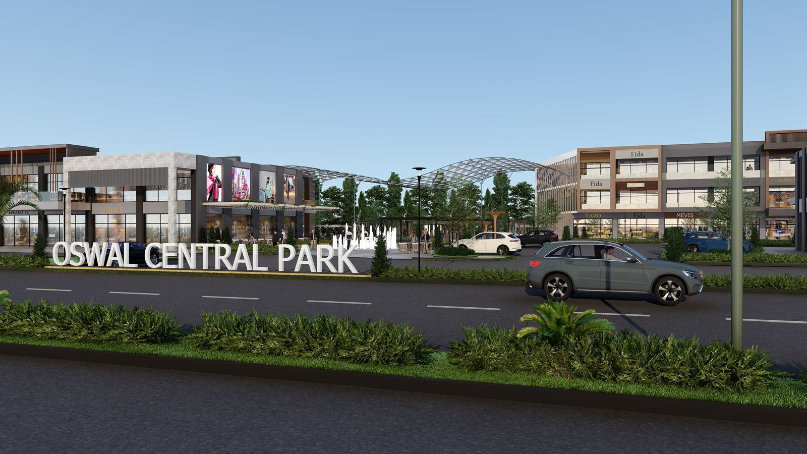 Oswal Central Park banner